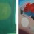 Les intrigants (piste 2) d'après la Vénus d'Urbin de Titien - acrylique et huile sur toile- 4 fois 61 x 50 cm - 2014