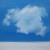 C'est narratif un nuage - acrylique et huile sur toile - 40 x 40 cm - 2013