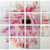 Fleur rose punk 4 - crayons de couleur sur papier - 16 fois 50 x 65 cm - 2021