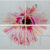 Fleur rose punk 3 - crayons sur papier - 4 fois 50 x 65 cm - 2021