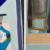 Chambre de la couleur. bleu - acrylique sur bois - 2 fois 24 x 35 cm - 2021