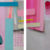 Chambre de la couleur. Rose - acrylique sur bois - 2 fois 24 x 35 cm - 2021