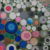 Tome 2 - A l'ombre des jeunes filles en fleurs - Marcel Proust - 1919 - Parterre 2 - 754 intrigants de couleurs - Fragment 2 (x4) - 75 x 75 cm - acrylique sur papier - 2015/2023