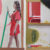 Le retable de la couleur (le rouge) acrylique sur toile - 2 fois 61 x 50 cm - 2023
